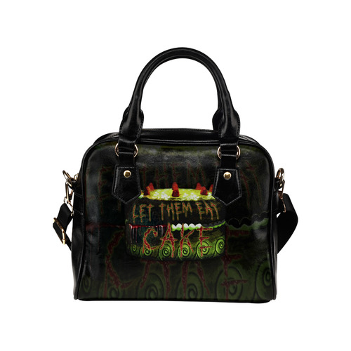 Zombie Cake Gothic Horror Art Shoulder Handbag (Model 1634)