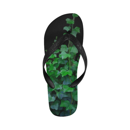 Watercolor Ivy - Vines, plant watercolor Flip Flops for Men/Women (Model 040)