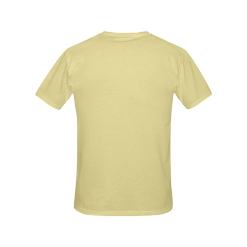 Custard All Over Print T-Shirt for Women (USA Size) (Model T40)