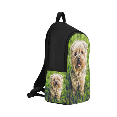 Photography - PRETTY LITTLE DOG Fabric Backpack for Adult (Model 1659)