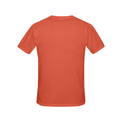 Tangerine Tango All Over Print T-Shirt for Women (USA Size) (Model T40)