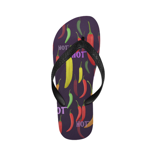 Hot Peperoni, chilli Flip Flops for Men/Women (Model 040)