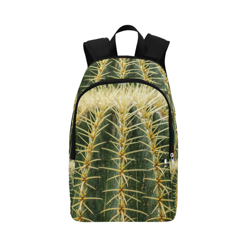 Photography Art - Cactus green yellow Fabric Backpack for Adult (Model 1659)