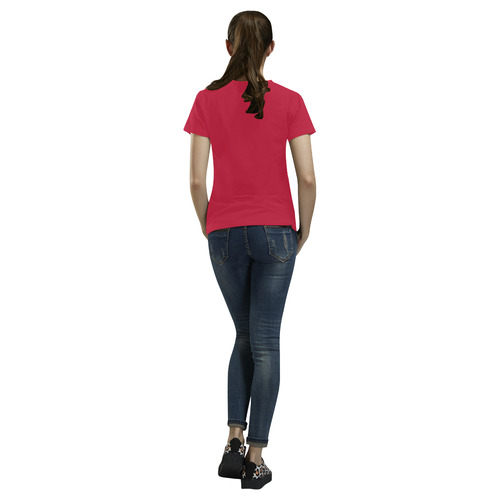 Lollipop All Over Print T-Shirt for Women (USA Size) (Model T40)