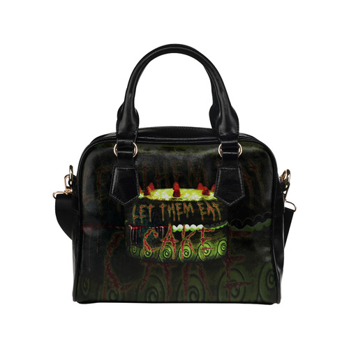 Zombie Cake Gothic Horror Art Shoulder Handbag (Model 1634)