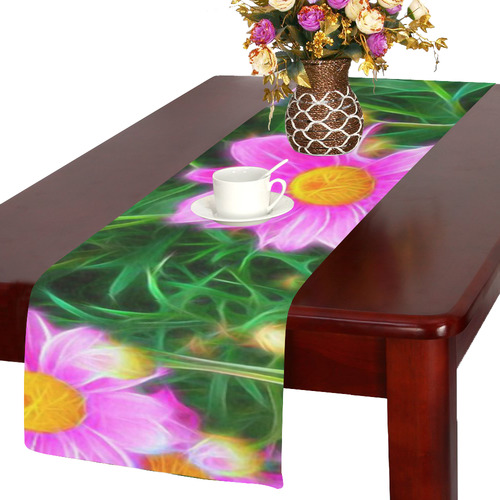 Floral ArtStudio 35 A by JamColors Table Runner 14x72 inch