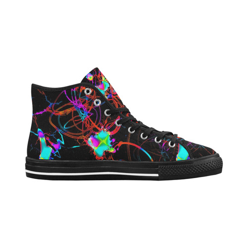 abstract Neon Fun 13 by JamColors Vancouver H Women's Canvas Shoes (1013-1)