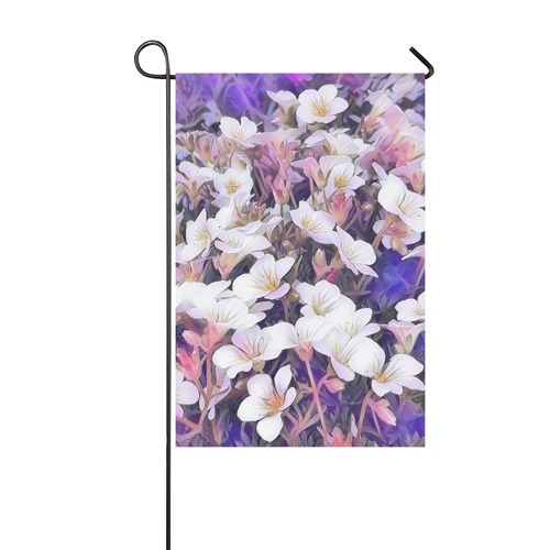 Floral ArtStudio 34 A by JamColors Garden Flag 12‘’x18‘’（Without Flagpole）