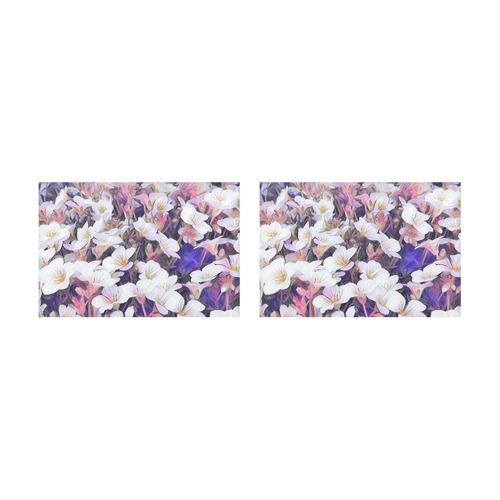 Floral ArtStudio 34 A by JamColors Placemat 12’’ x 18’’ (Two Pieces)