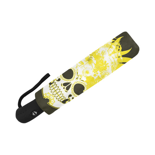 hippie skull G by JamColors Auto-Foldable Umbrella (Model U04)