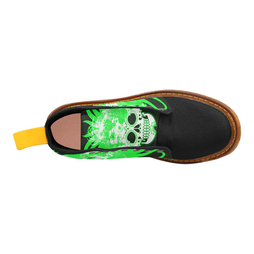 hippie skull E by JamColors Martin Boots For Women Model 1203H