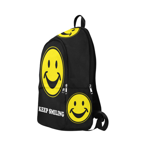 Funny yellow SMILEY for happy people Fabric Backpack for Adult (Model 1659)