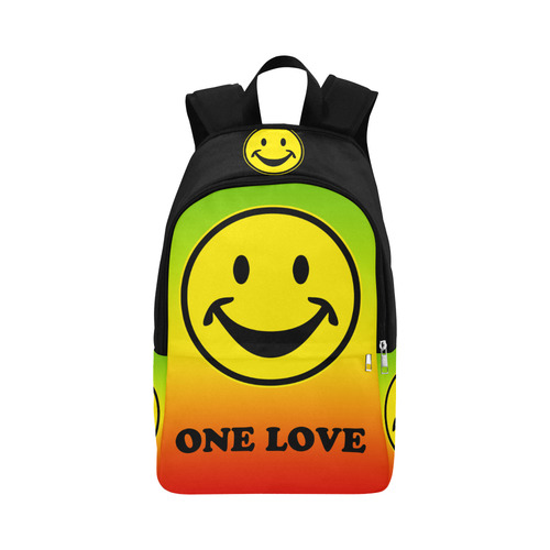 Funny yellow SMILEY for happy people Fabric Backpack for Adult (Model 1659)