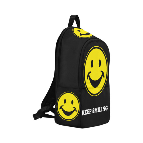Funny yellow SMILEY for happy people Fabric Backpack for Adult (Model 1659)