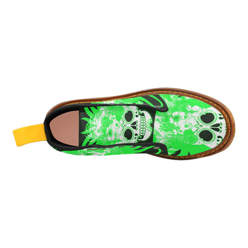 hippie skull E by JamColors Martin Boots For Women Model 1203H