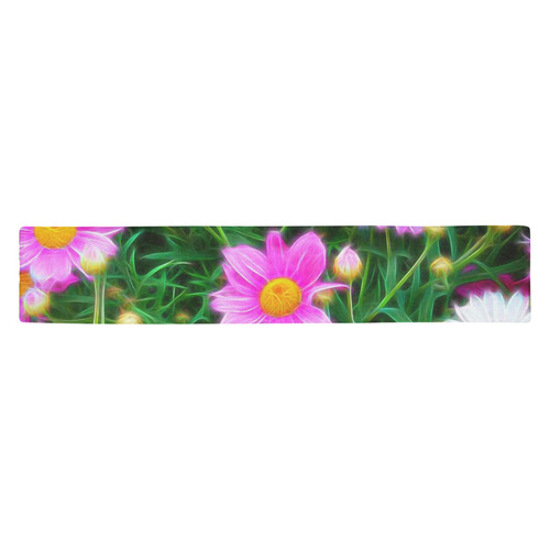 Floral ArtStudio 35 A by JamColors Table Runner 14x72 inch