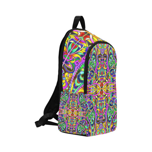 Oriental Ornaments Mosaic multicolored Fabric Backpack for Adult (Model 1659)