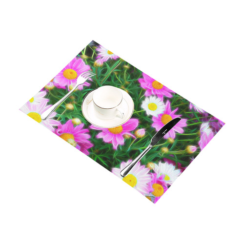 Floral ArtStudio 35 A by JamColors Placemat 12’’ x 18’’ (Set of 4)