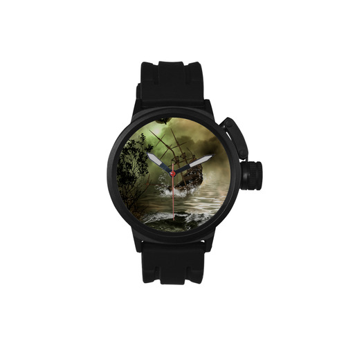 Ship wreck in the night Men's Sports Watch(Model 309)