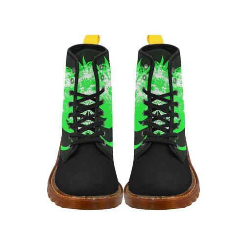 hippie skull E by JamColors Martin Boots For Women Model 1203H