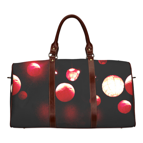 Crimson Orbs Waterproof Travel Bag/Small (Model 1639)