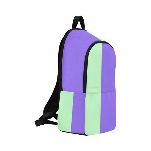 Only two Colors: Light Violet Mint Fabric Backpack for Adult (Model 1659)