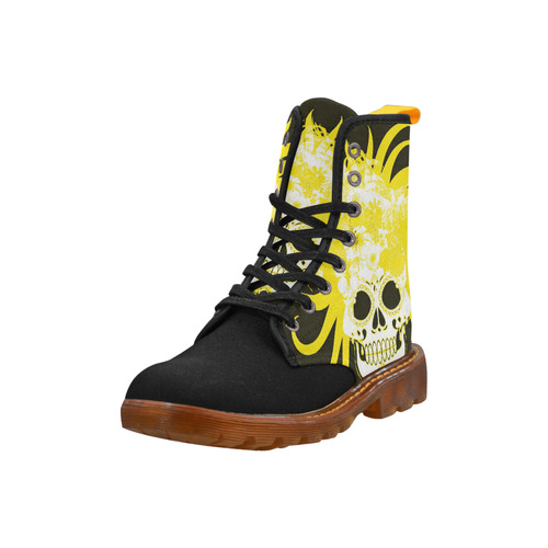 hippie skull G by JamColors Martin Boots For Women Model 1203H