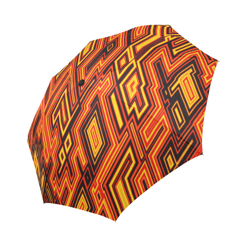 modern Pattern 31D by JamColors Auto-Foldable Umbrella (Model U04)