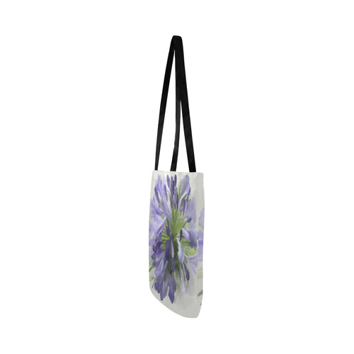 Delicate Purple Flower, floral watercolor Reusable Shopping Bag Model 1660 (Two sides)