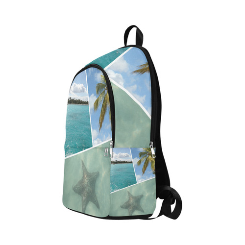 Caribbean Collage Fabric Backpack for Adult (Model 1659)