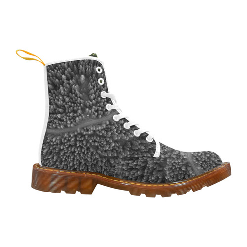Designers shoes : Grey forest Martin Boots For Women Model 1203H