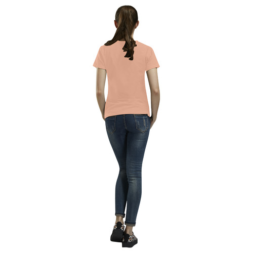Prairie Sunset All Over Print T-Shirt for Women (USA Size) (Model T40)