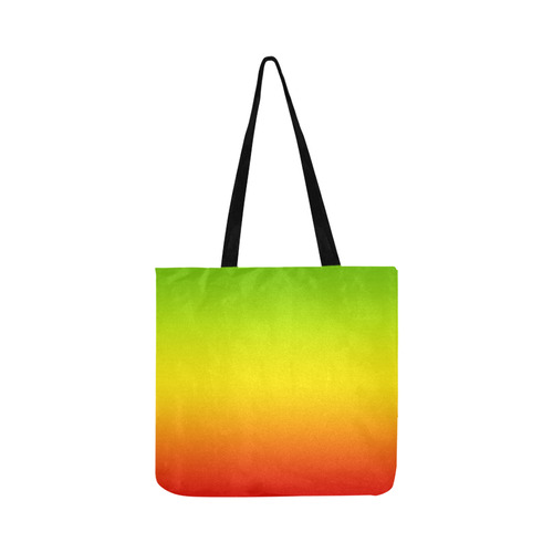 Rastafari Gradient Green Yellow Red Reusable Shopping Bag Model 1660 (Two sides)