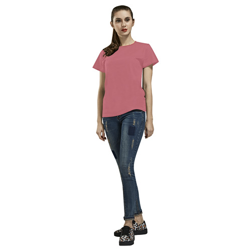 Desert Rose All Over Print T-Shirt for Women (USA Size) (Model T40)