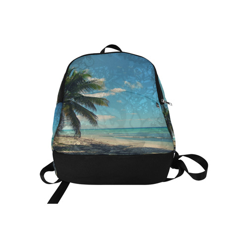 Caribbean Blue Fabric Backpack for Adult (Model 1659)