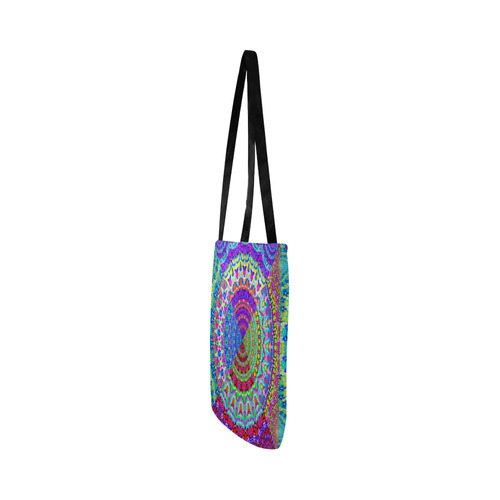 4 Triangles Power Mandala multicolored Reusable Shopping Bag Model 1660 (Two sides)