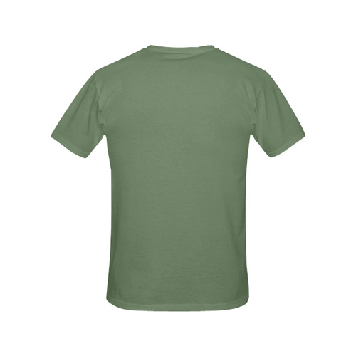 Vineyard Green All Over Print T-Shirt for Women (USA Size) (Model T40)