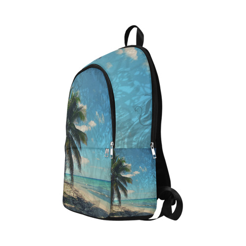 Caribbean Blue Fabric Backpack for Adult (Model 1659)