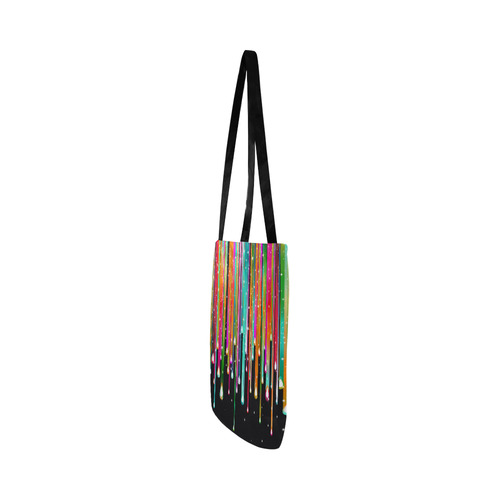 Stars & Stripes Shower multicolored Reusable Shopping Bag Model 1660 (Two sides)