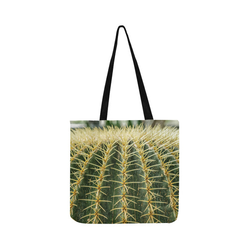 Photography Art - Cactus green yellow Reusable Shopping Bag Model 1660 (Two sides)