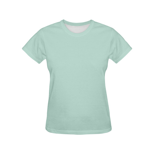 Honeydew All Over Print T-Shirt for Women (USA Size) (Model T40)