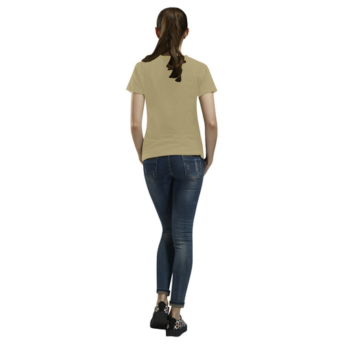 Hemp All Over Print T-Shirt for Women (USA Size) (Model T40)