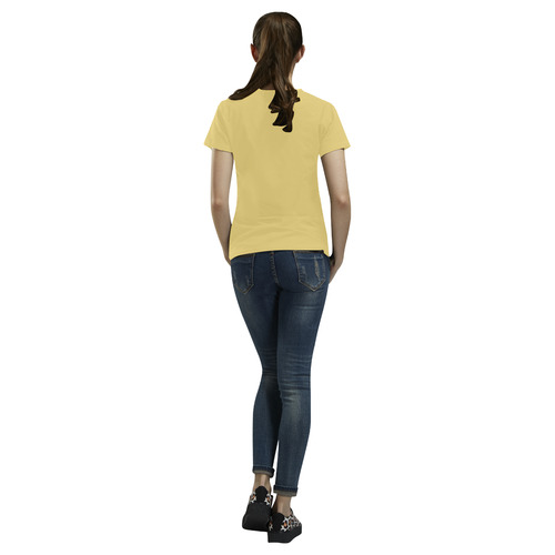 Sunshine All Over Print T-Shirt for Women (USA Size) (Model T40)