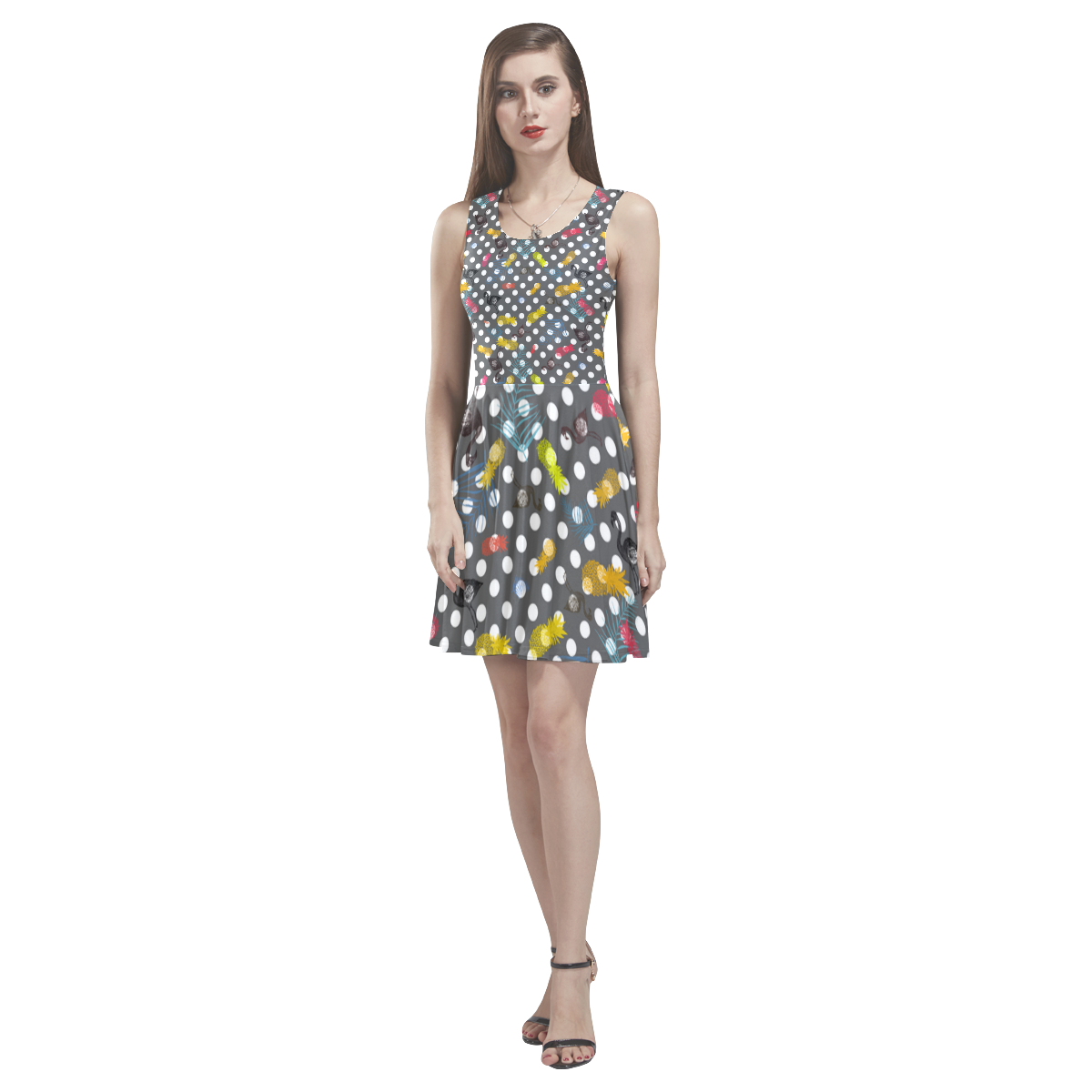 hot tropics skater dress