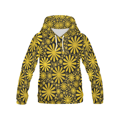 lovely shapes 716C All Over Print Hoodie for Women (USA Size) (Model H13)