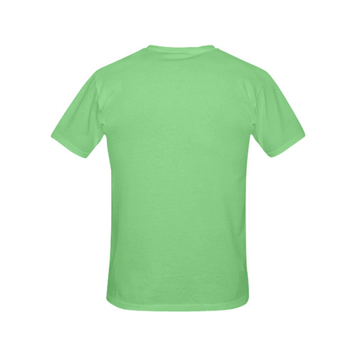 Summer Green All Over Print T-Shirt for Women (USA Size) (Model T40)