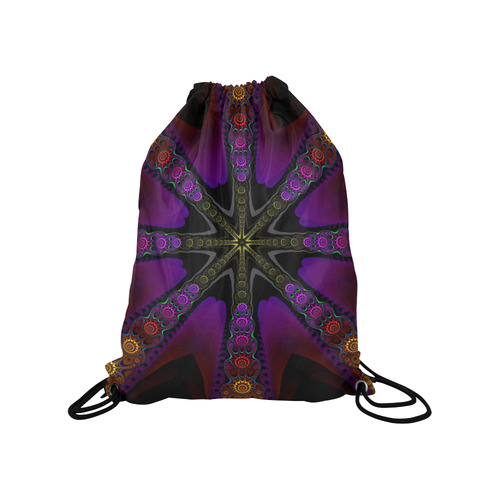 Folklore Medium Drawstring Bag Model 1604 (Twin Sides) 13.8"(W) * 18.1"(H)