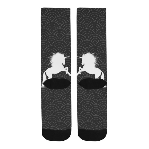 lovely unicorn B Trouser Socks