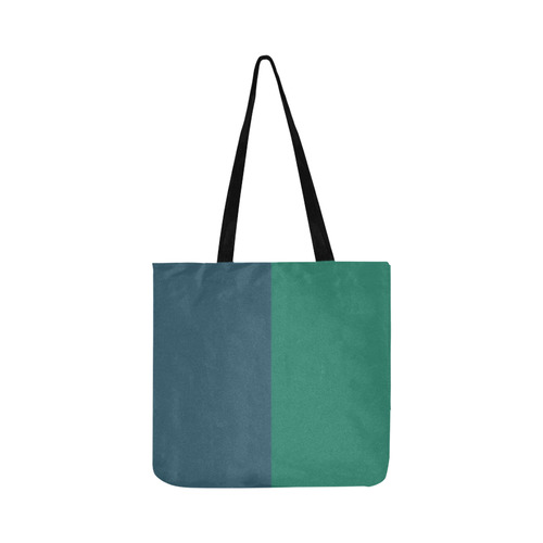Only two Colors: Dark Blue - Ocean Green Reusable Shopping Bag Model 1660 (Two sides)