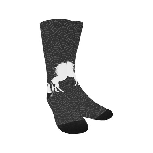 lovely unicorn B Trouser Socks